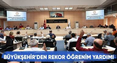 Büyükşehir 12,5 milyon TL öğrenim yardımı yapacak