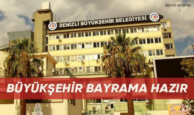 Büyükşehir bayrama hazır