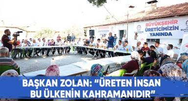 Büyükşehir’den Zeytin Üreticilerine Destek