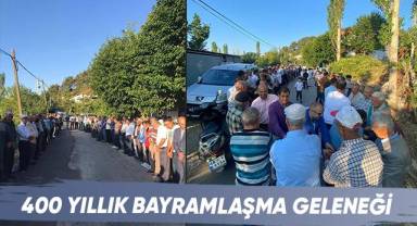 Çameli'nde Bayrak Halkası geleneği yaşatılıyor