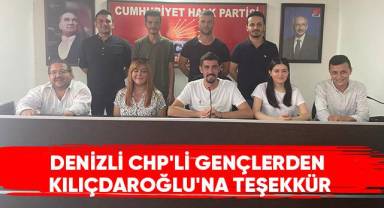 Denizli CHP Gençlik Kolları; 5 vaadin yer aldığı broşürleri AK Parti İl Başkanlığına gönderdiler