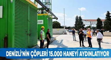 Denizli'nin Çöpleri 15.000 Haneyi Aydınlatıyor