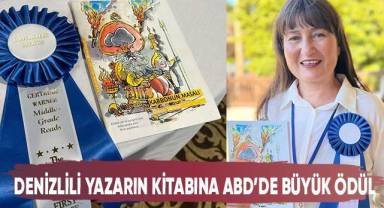 Denizlili yazarın kitabına ABD’de büyük ödül