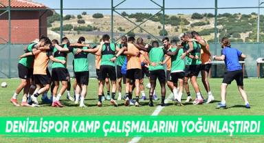 Denizlispor kamp çalışmalarını yoğunlaştırdı