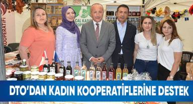 DTO’dan Kadın Kooperatiflerine Destek