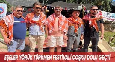 Eşeler Yörük Türkmen Festivali coşku dolu geçti