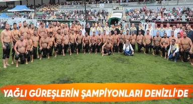Kırkpınar pehlivanları Denizli’ye geliyor