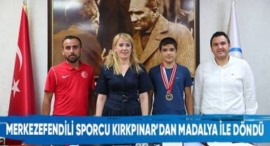 Merkezefendili Sporcu Kırkpınar’dan Madalya İle Döndü