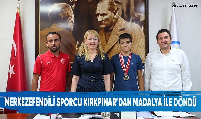 Merkezefendili Sporcu Kırkpınar’dan Madalya İle Döndü