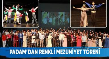 PADAM’dan renkli mezuniyet töreni