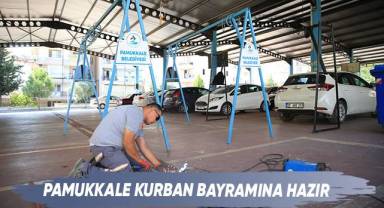 Pamukkale, Kurban Bayramına Hazır