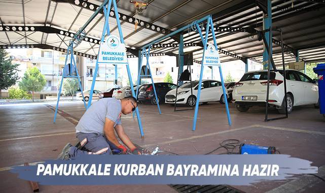 Pamukkale, Kurban Bayramına Hazır