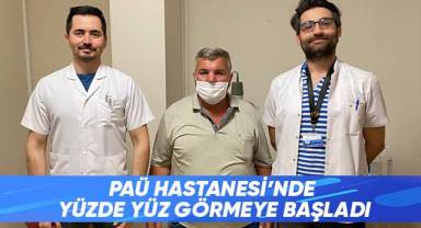 PAÜ Hastanesi’nde Yüzde Yüz Görmeye Başladı