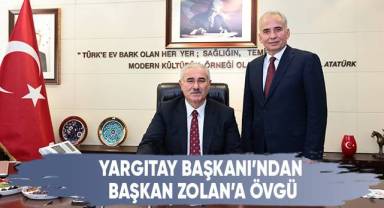 Yargıtay Başkanı Akarca’dan Başkan Zolan’a ziyaret