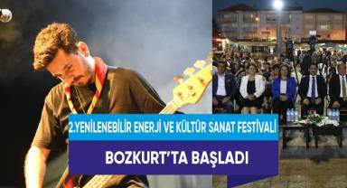 2. Yenilenebilir Enerji ve Kültür Sanat Festivali Bozkurt’ta Başladı
