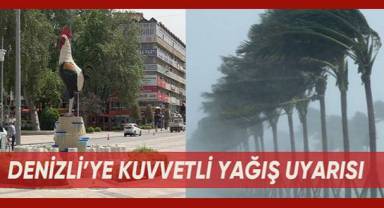 AFAD’dan Denizli dahil 9 il için yağış uyarısı