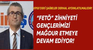 Aydoğan; Fetö zihniyeti gençlerimizi mağdur etmeye devam ediyor
