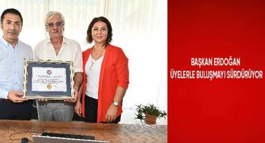 Başkan Erdoğan, üyeleriyle buluşmayı sürdürüyor
