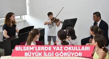 BİLSEM'lerde yaz okulları büyük ilgi görüyor