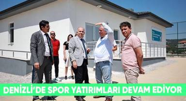 Buldan’da devam eden spor yatırımları değerlendirildi