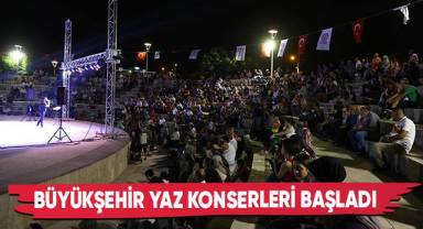 Büyükşehir Yaz Konserleri Başladı