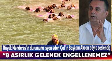 Çal Belediye Başkanı Akcan'ın Büyük Menderes isyanı