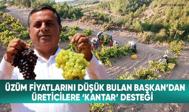 Çal Belediyesi, üreticilere bir desteğini daha açıkladı