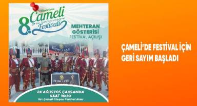 Çameli’de festival için geri sayım başladı