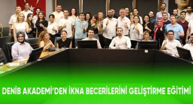 DENİB Akademi’den ikna becerilerini geliştirme eğitimi