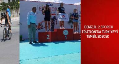 Denizlili 2 sporcu Triatlon’da Türkiye’yi temsil edecek