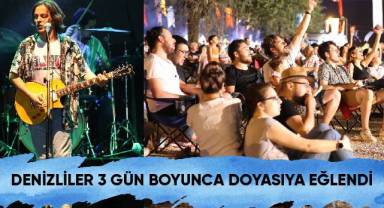 Denizlililer 3 gün boyunca doyasıya eğlendi