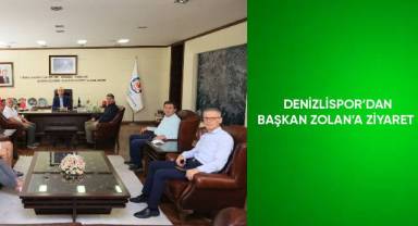 Denizlispor'dan Başkan Zolan’a ziyaret