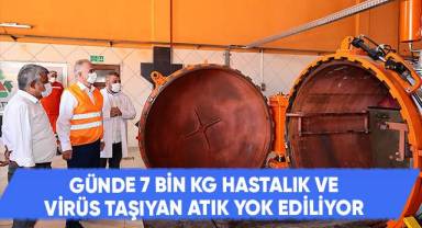 Ege’nin en modern tıbbi atık tesisi