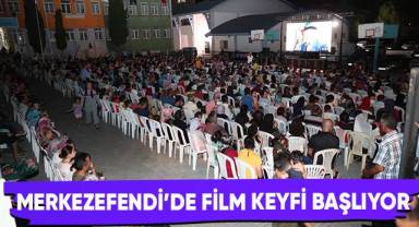 Film severler açık hava sinemasında buluşacak