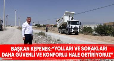 Honaz’da Yol Çalışmaları Aralıksız Sürüyor