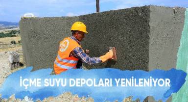 İçme suyu depoları yenileniyor