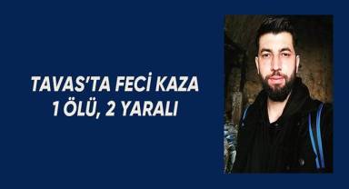 İki otomobil kafa kafaya çarpıştı: 1 ölü, 2 yaralı