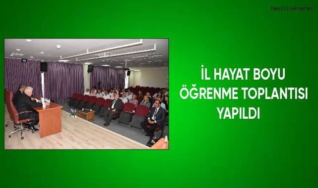 İl Hayat Boyu Öğrenme Komisyonu Toplantısı Yapıldı