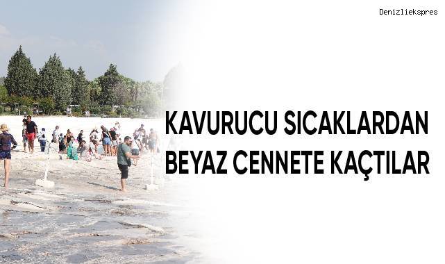 Kavurucu sıcaklardan cennete kaçtılar