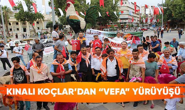 Kınalı Koçlar’dan “Vefa” Yürüyüşü