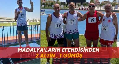 Madalya’ların Efendisinden 2 Altın , 1 Gümüş
