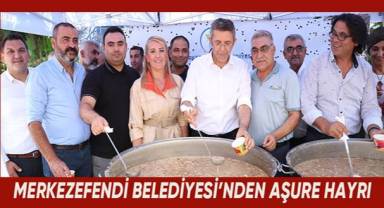 MERKEZEFENDİ BELEDİYESİ’NDEN AŞURE HAYRI