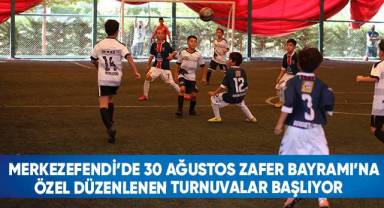 Merkezefendi’de 30 Ağustos Zafer Bayramı Etkinlikleri Kapsamında Turnuvalar Başlıyor