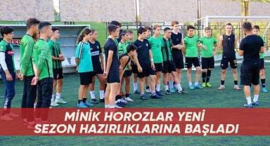 Minik horozlar yeni sezon hazırlıklarına başladı