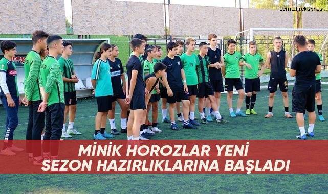 Minik horozlar yeni sezon hazırlıklarına başladı