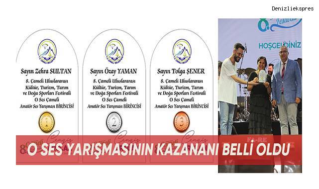 O Ses Yarışması'nın kazananı belli oldu