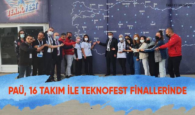 PAÜ, 16 Takım ile TEKNOFEST finallerinde