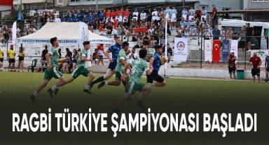 Ragbi Türkiye Şampiyonası başladı