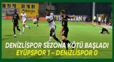 Spor Toto 1. Lig: Eyüpspor: 1 - A. Denizlispor: 0
