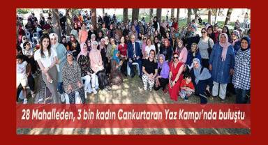 28 mahalleden 3.000 kadın Cankurtaran Yaz Kampı’nda buluştu